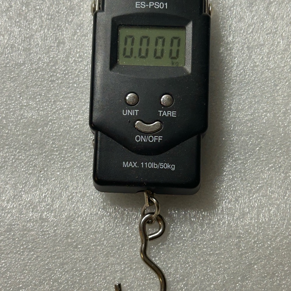Digital Hanging Scale - Black by Dr.Meter model ES-PS01